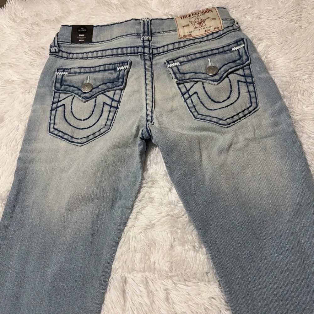 True Religion Men's Slim Jeans - Sky Blue
